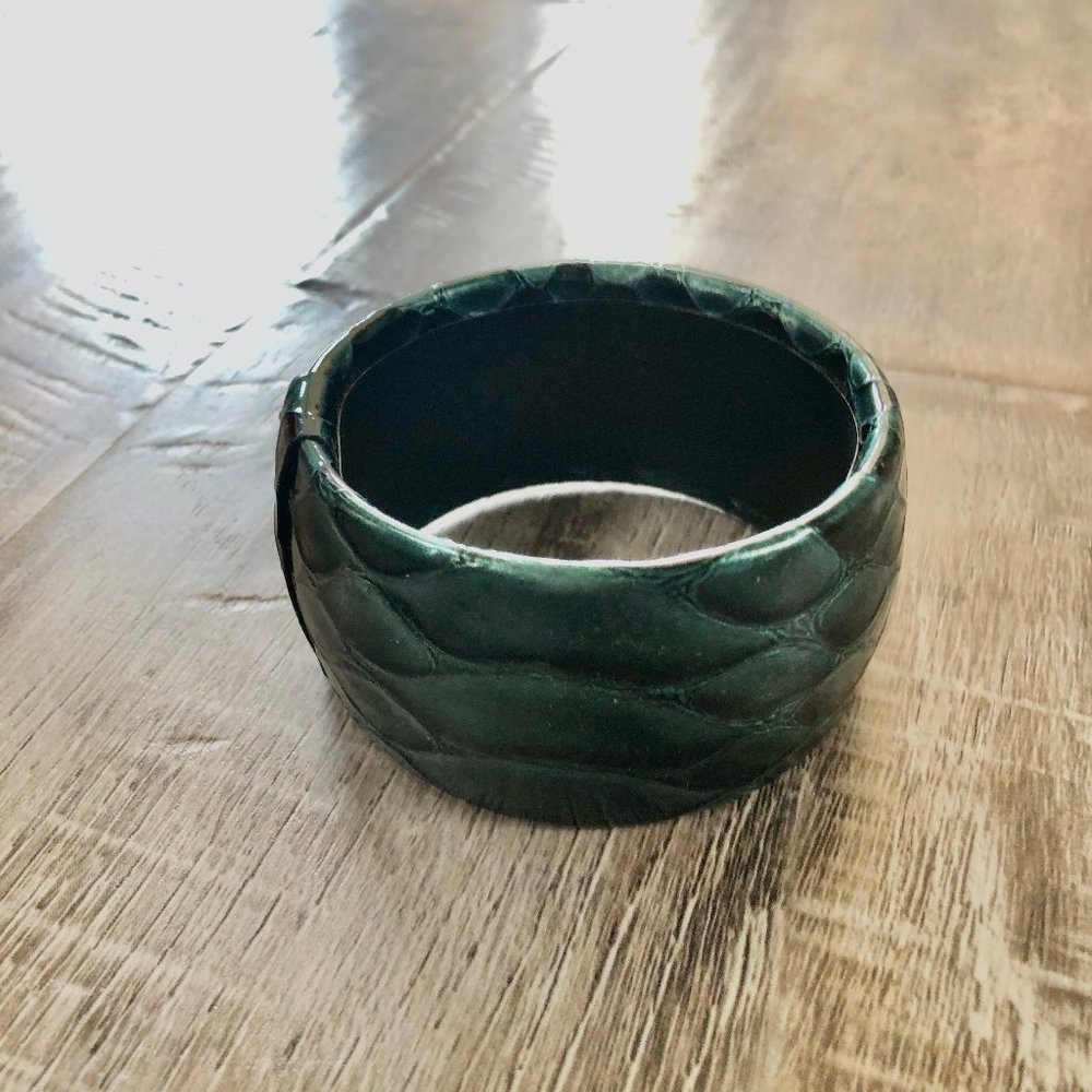 Blue Scale Bracelet